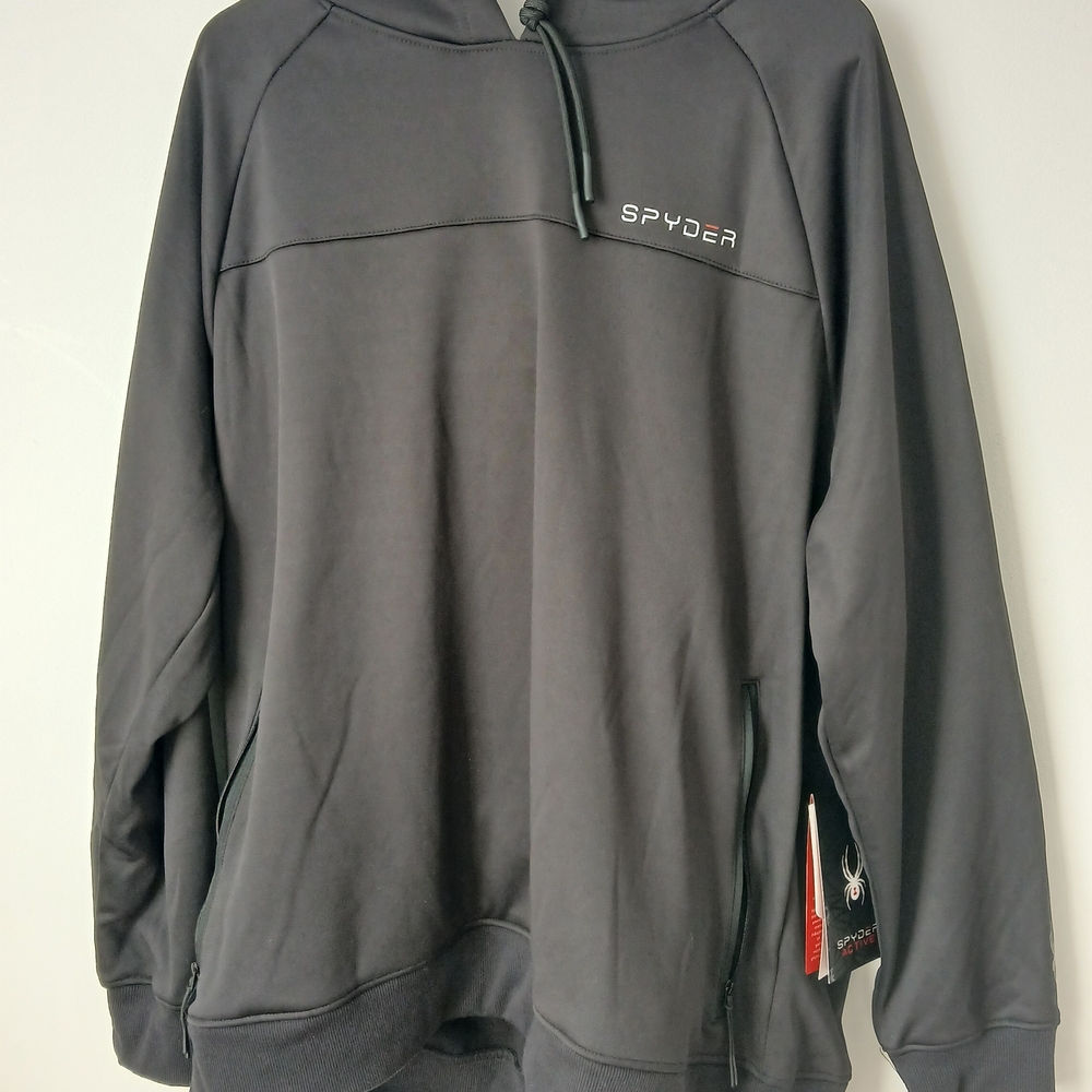 Spyder Black Pullover Hoodie